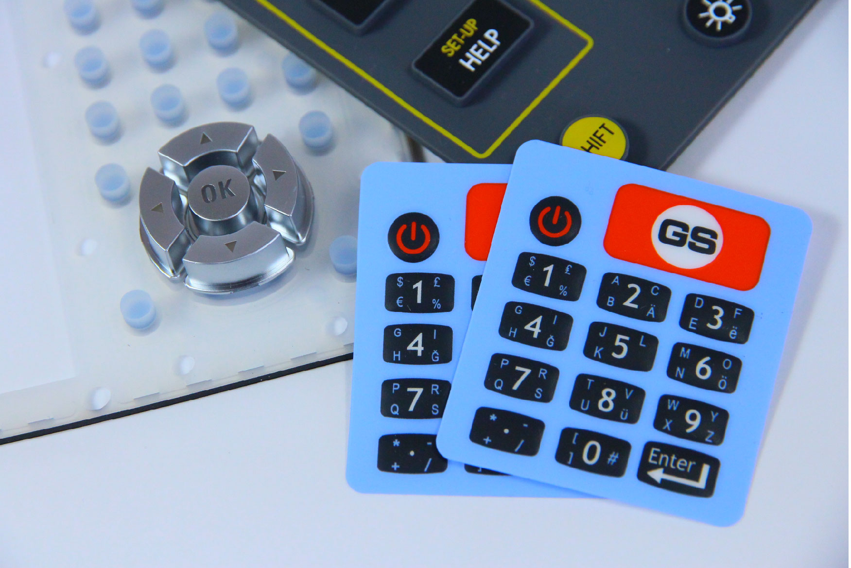 Hybrid Keypad GENERAL SILICONES